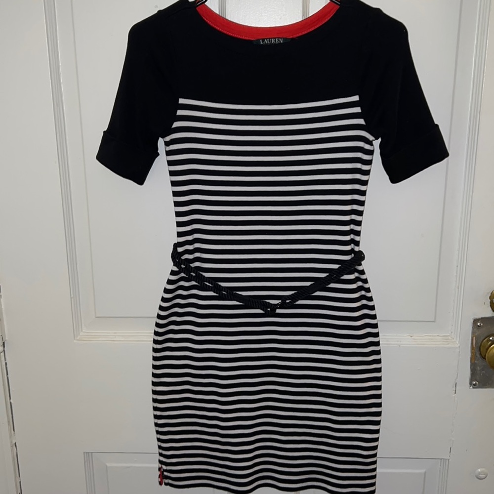 Lauren Ralph Lauren Dress with braided belt